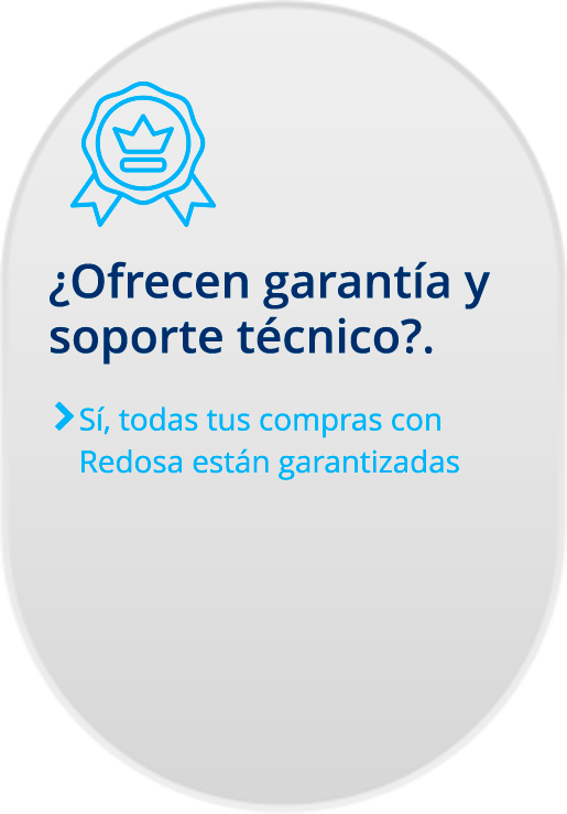 Ofrecen Garantia y Soporte