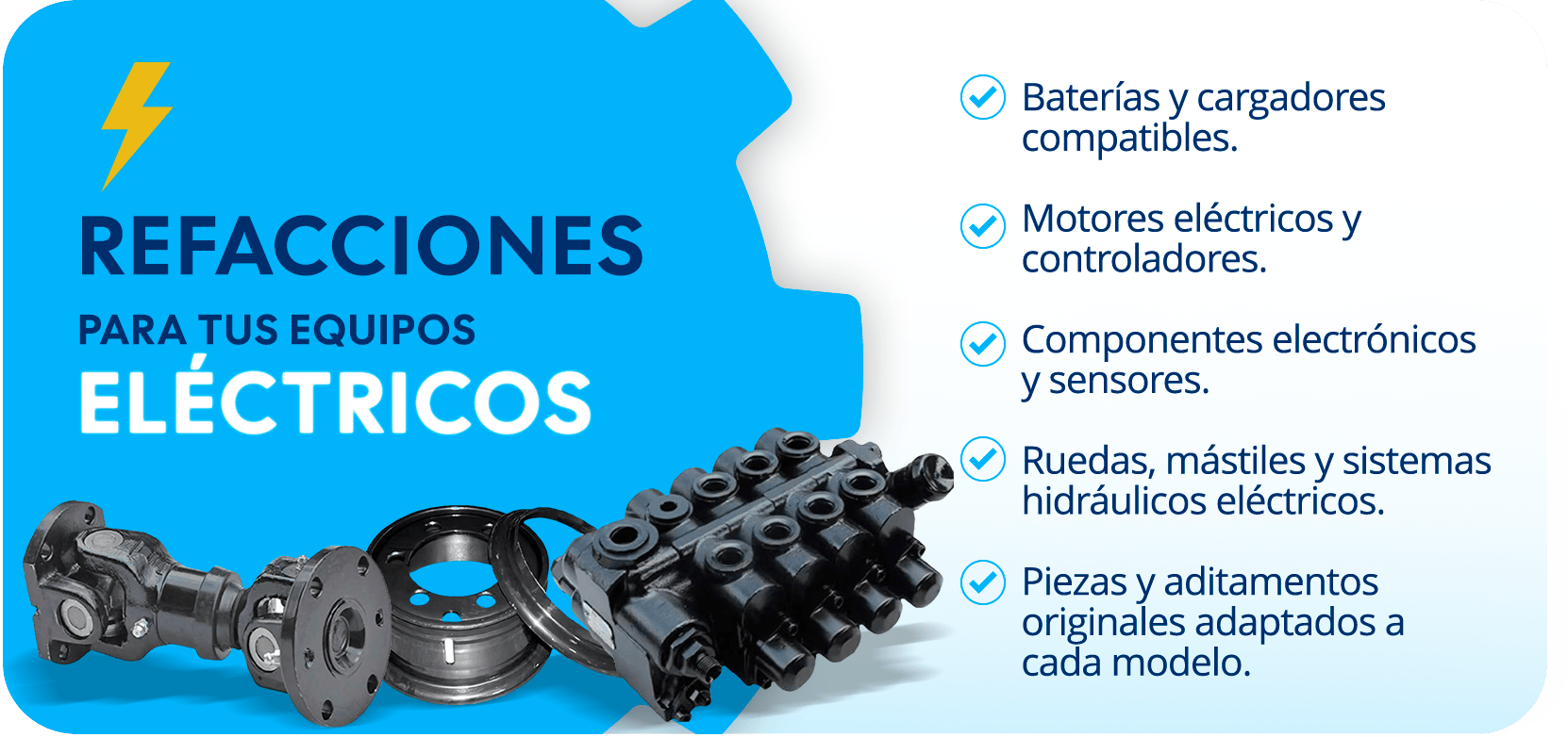 Refacciones para tus equipos electricos