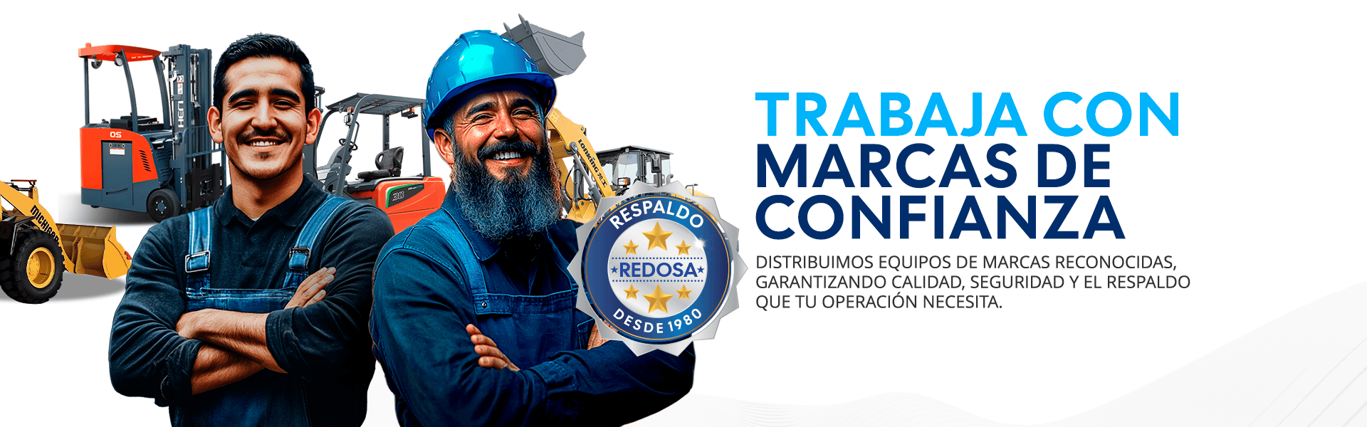 Trabajamos con Marcas de Confianza